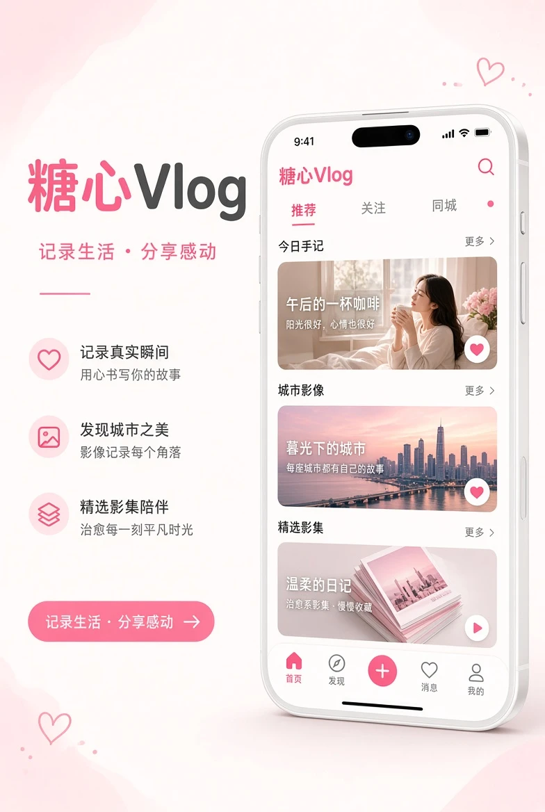 糖心Vlog APP主题影像